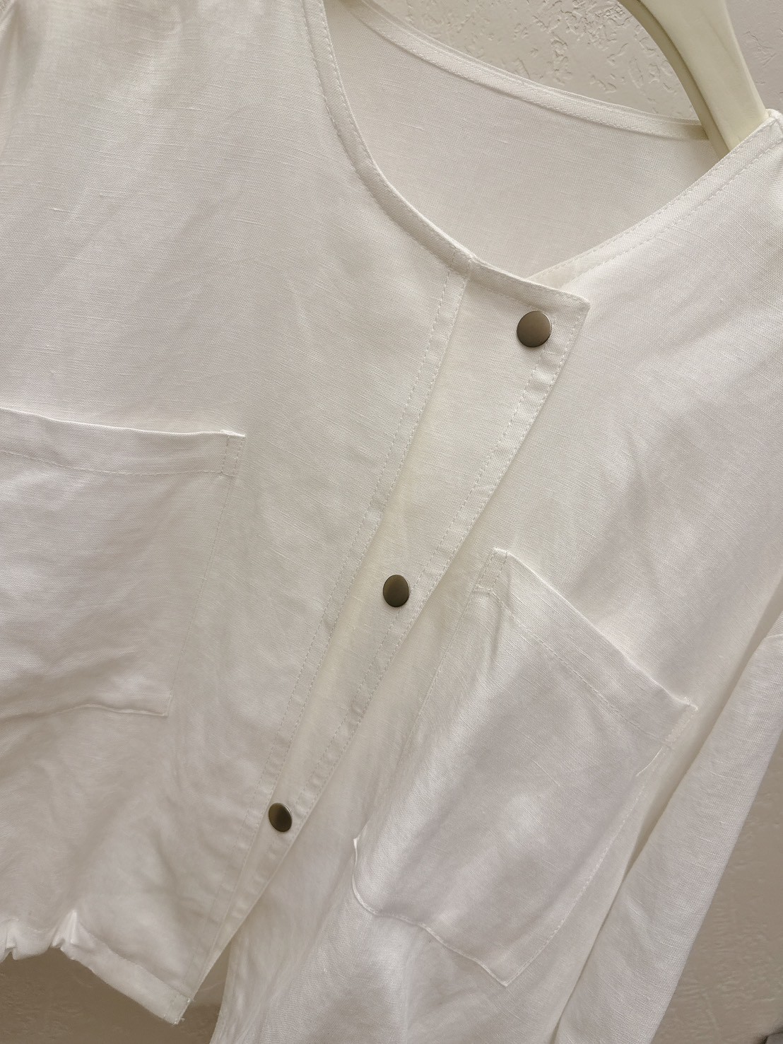 透氣亞麻萊賽爾小外套