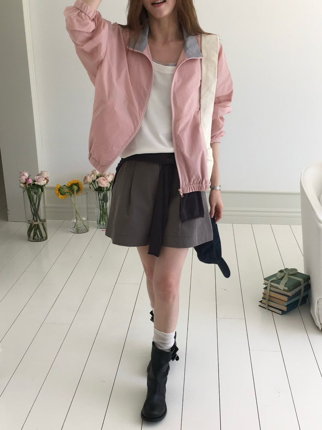 B37.櫥窗家粉彩甜甜休閒夾克