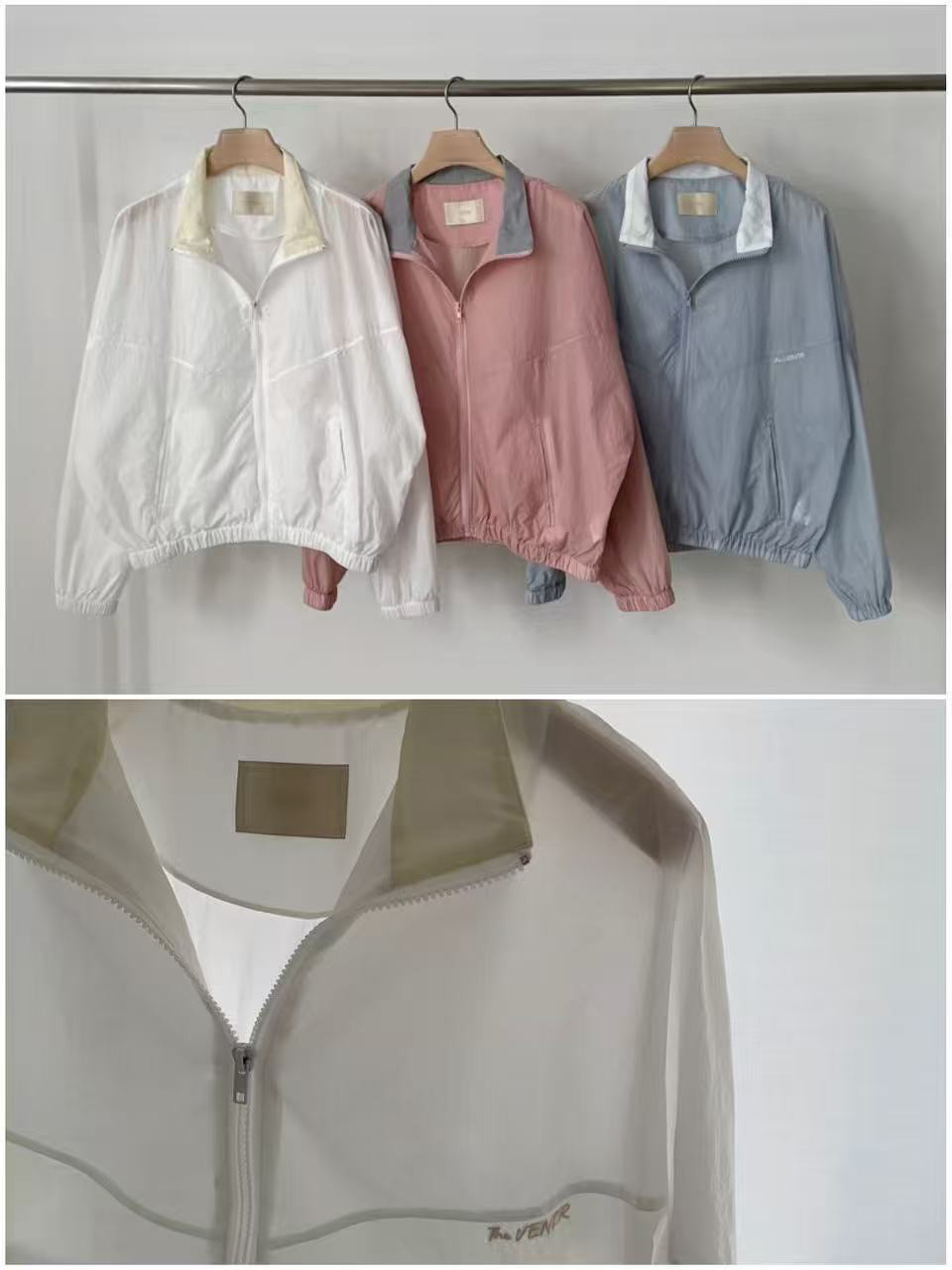 B37.櫥窗家粉彩甜甜休閒夾克