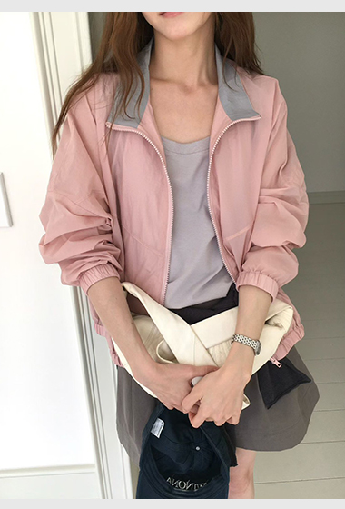 B37.櫥窗家粉彩甜甜休閒夾克