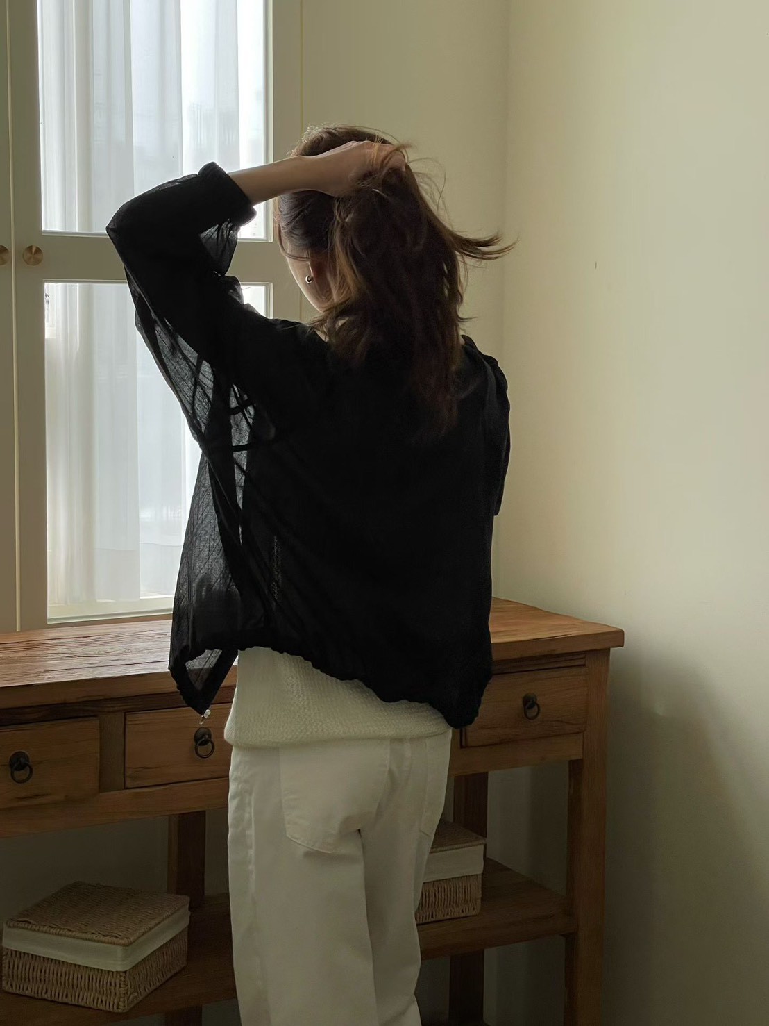 B53.QQ歐膩微醺薄拉鍊夾克