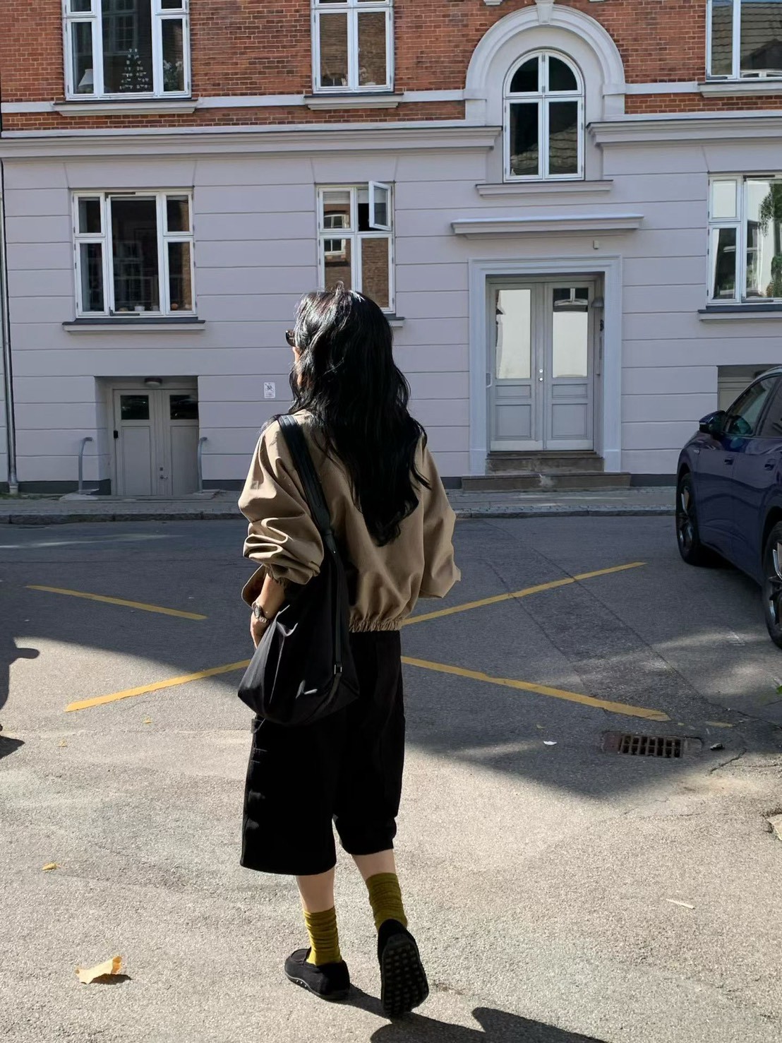 B74.小V家女孩立領拉鍊外套