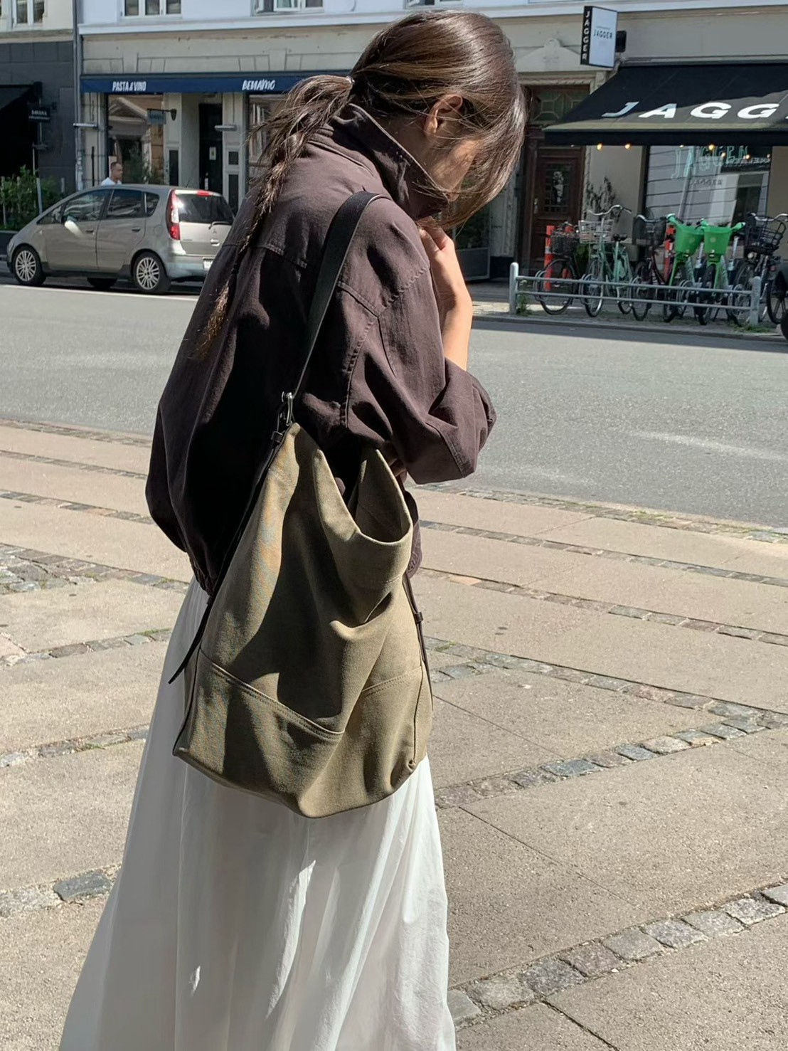 小V家秋日大地日系外套