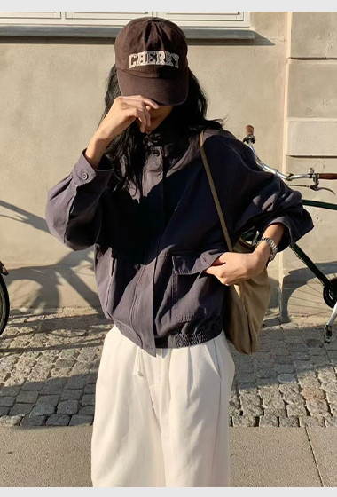 小V家秋日大地日系外套