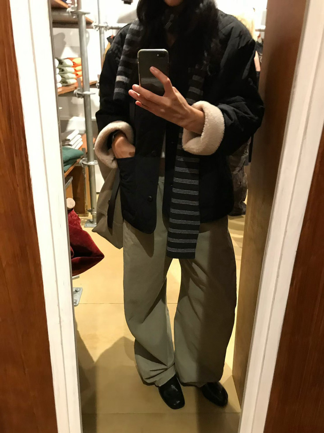 A09.小V家毛毛裡鋪棉外套