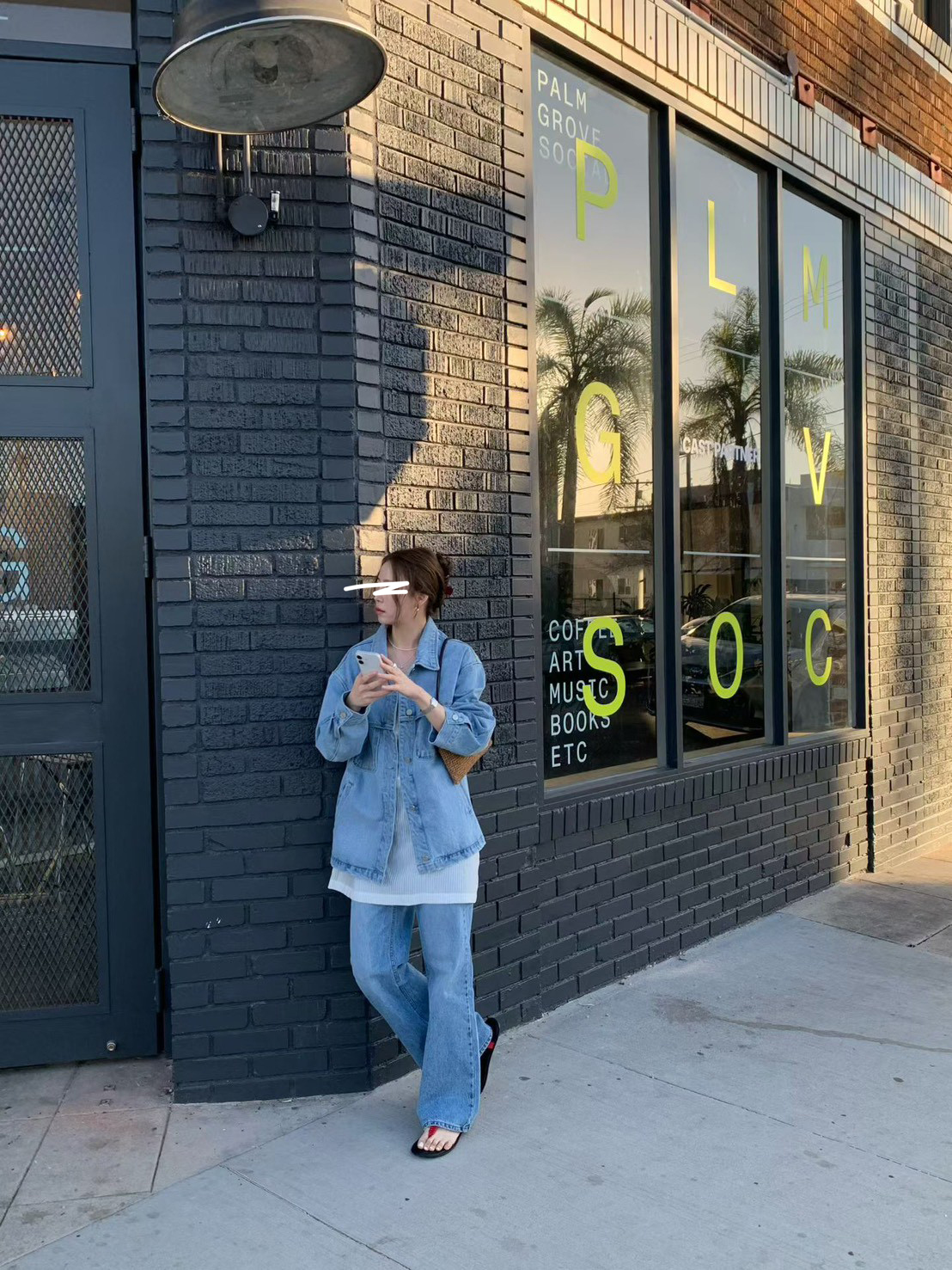 B68.必備春日休閒單寧外套