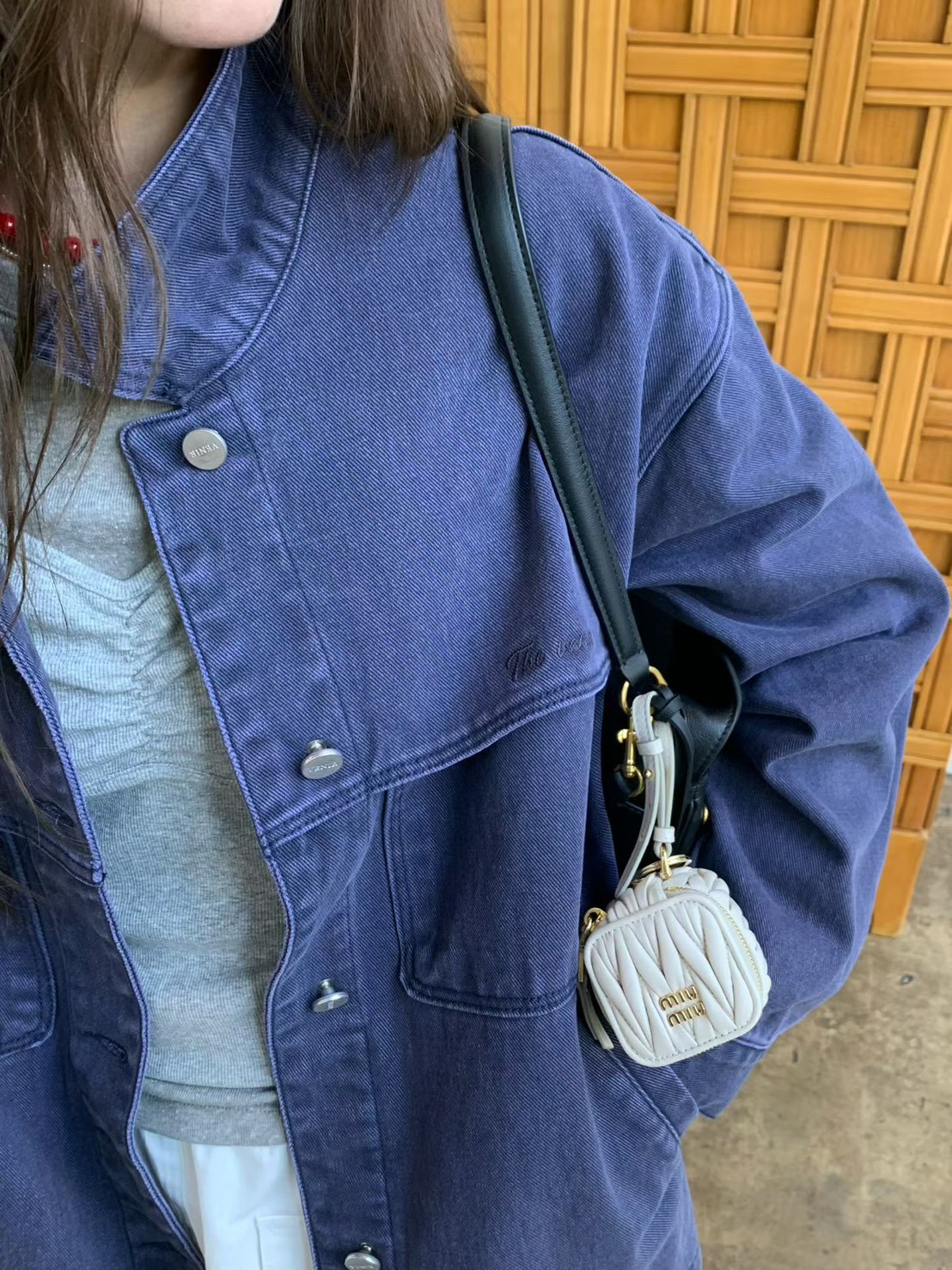 B68.必備春日休閒單寧外套