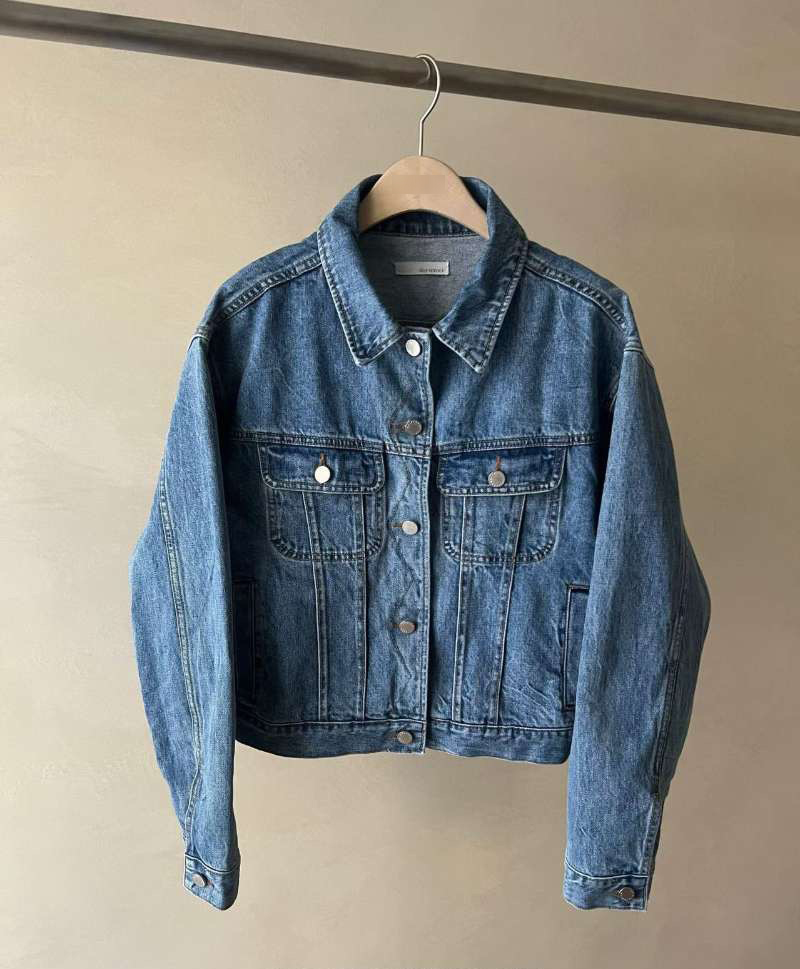 A47.JP家漂亮水洗牛仔短外套