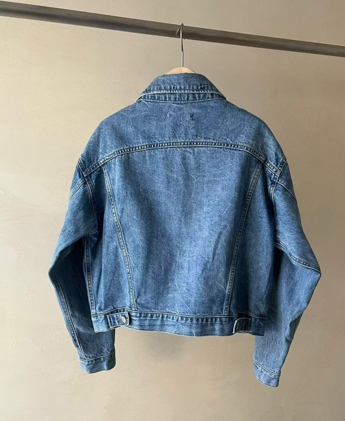 A47.JP家漂亮水洗牛仔短外套