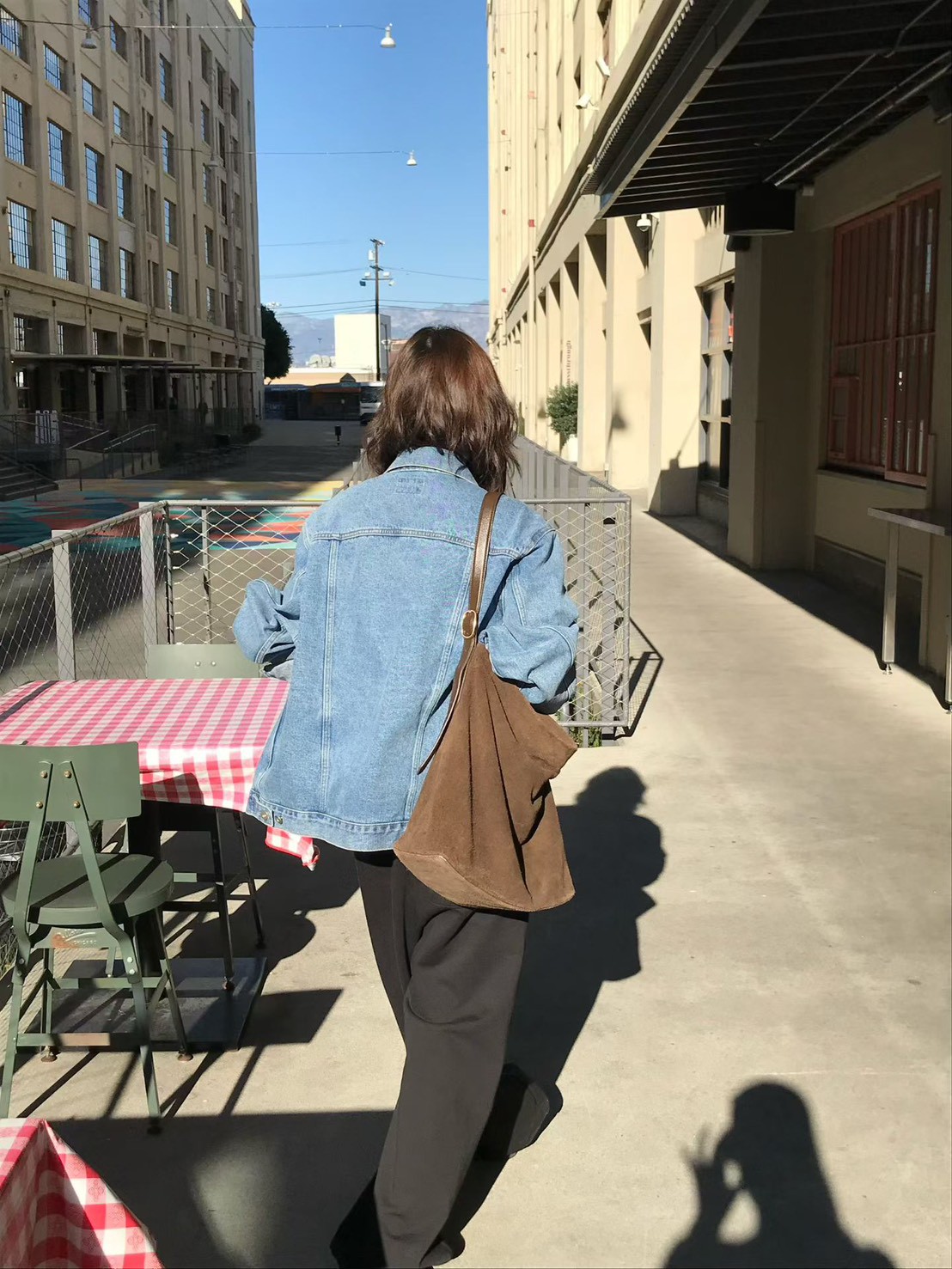 A93.小V家漂亮水洗牛仔外套