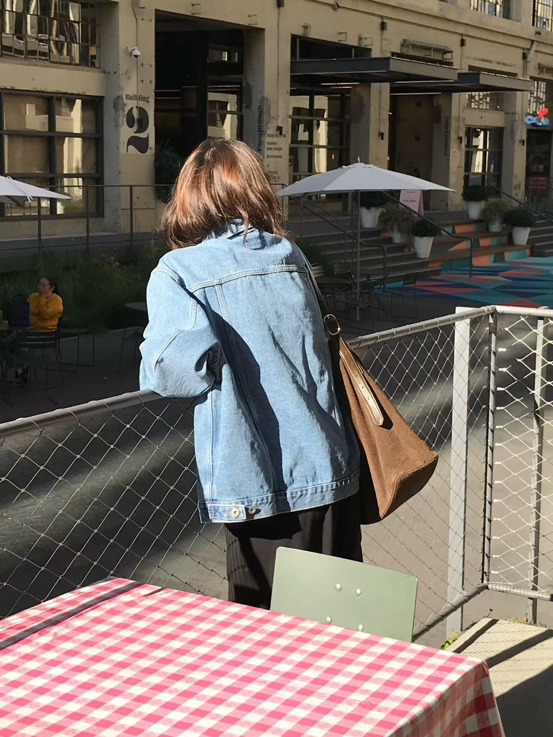 A93.小V家漂亮水洗牛仔外套