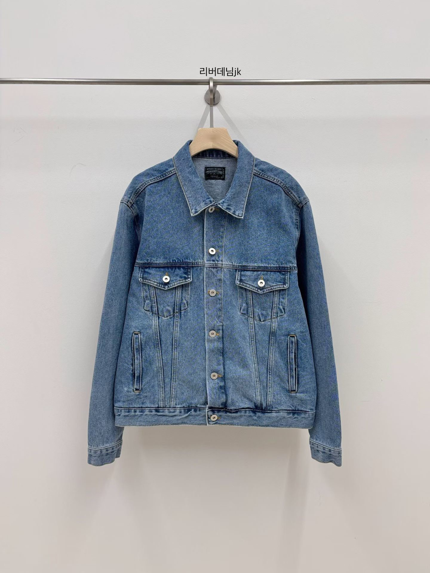 A93.小V家漂亮水洗牛仔外套