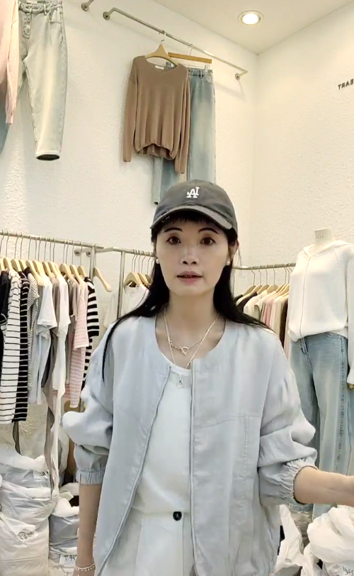 B91.星星家100%亞麻小外套