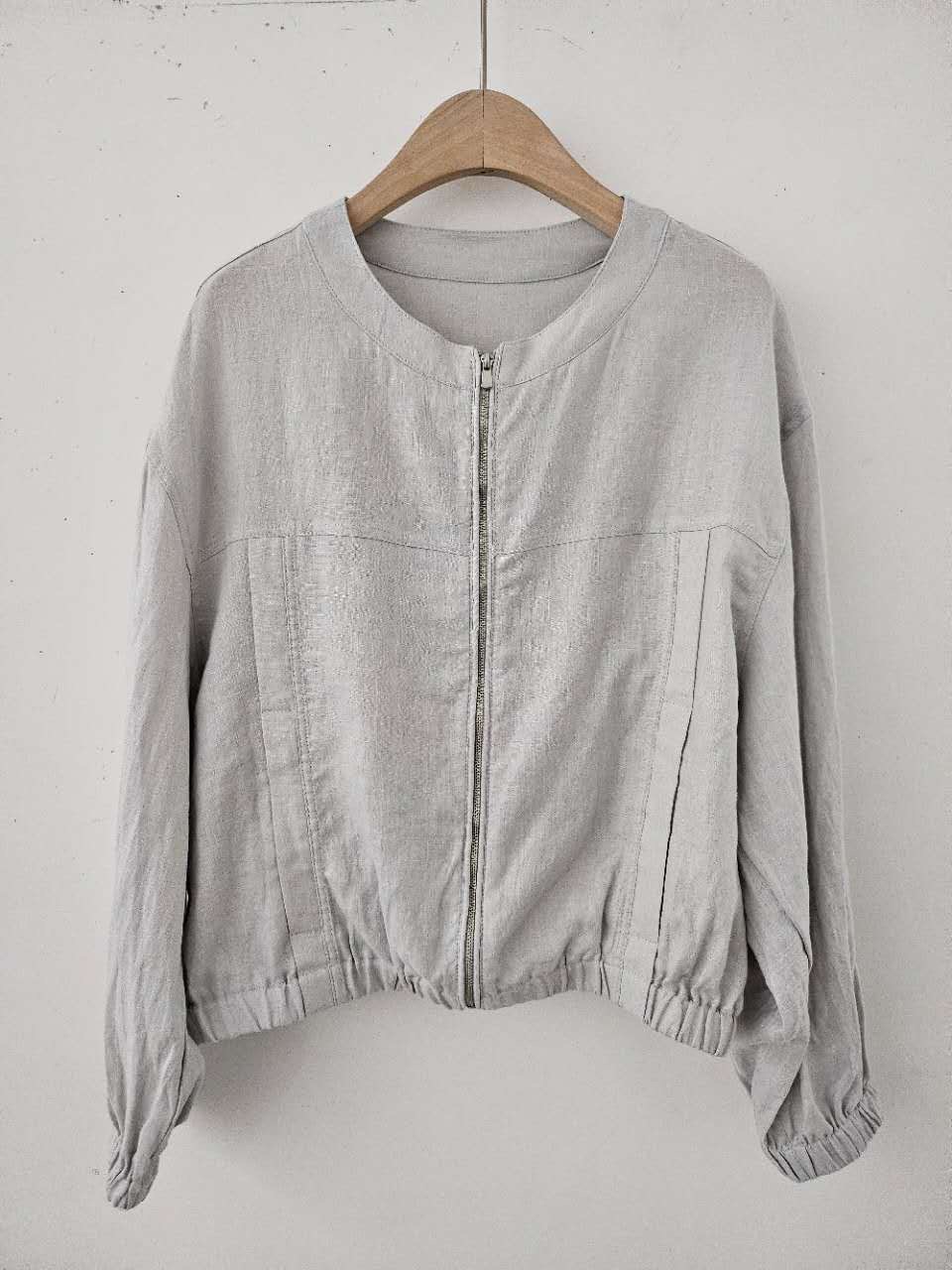 B91.星星家100%亞麻小外套