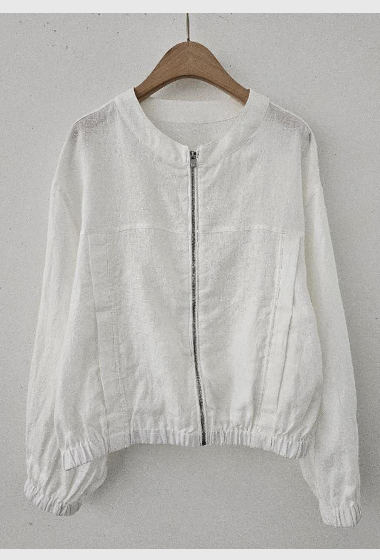 B91.星星家100%亞麻小外套