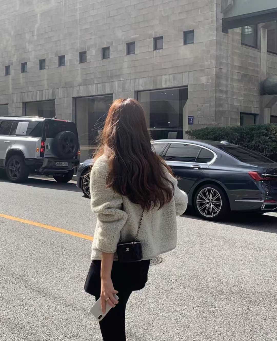 A28.顏值家小香風駝羊毛外套