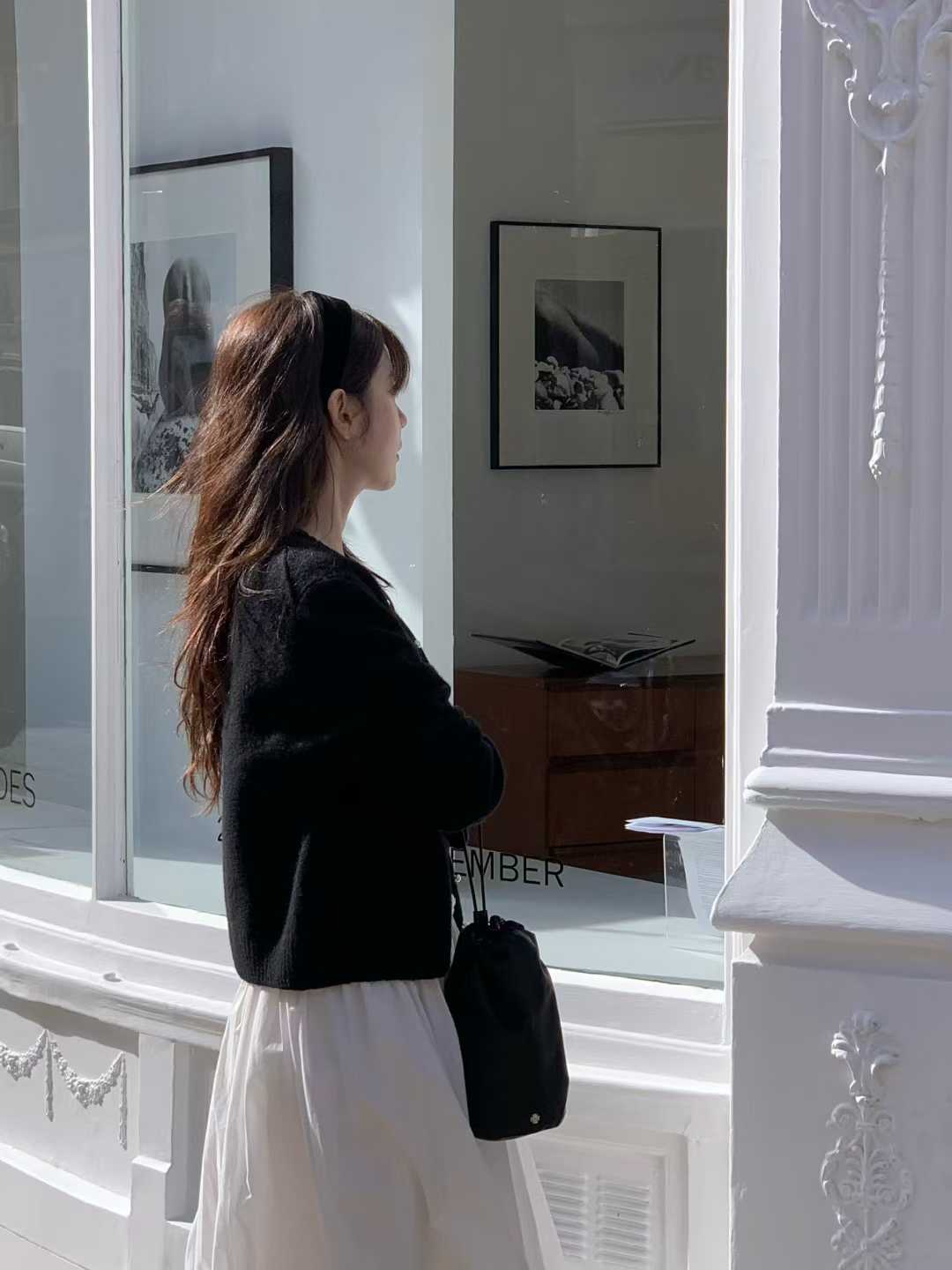 B13.小V家犛牛混紡珍珠釦外套