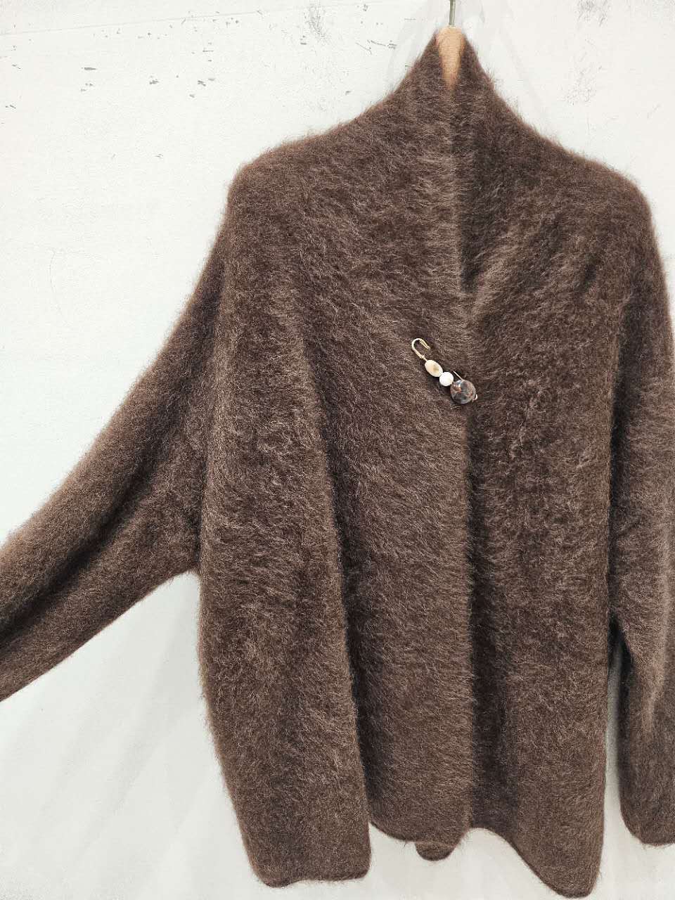 B49.星星家100%犛牛保暖罩衫外套