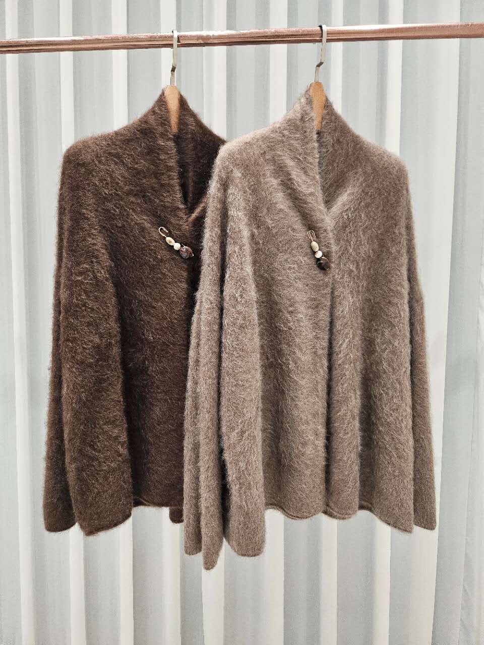 B49.星星家100%犛牛保暖罩衫外套