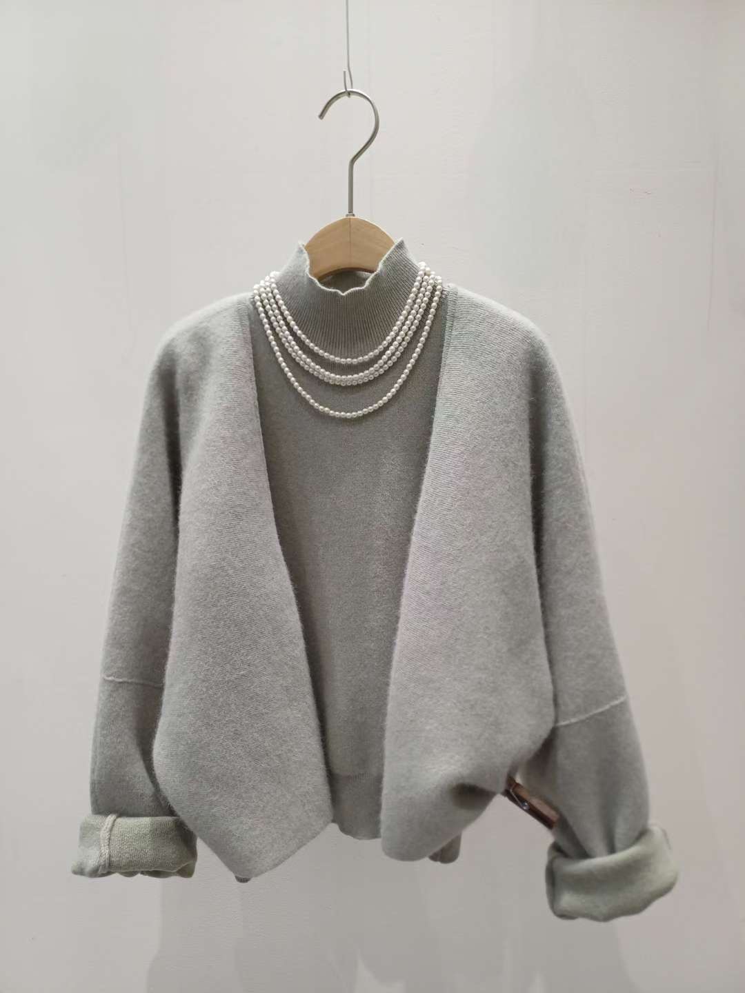 B72.可可家氣質千金罩衫外套