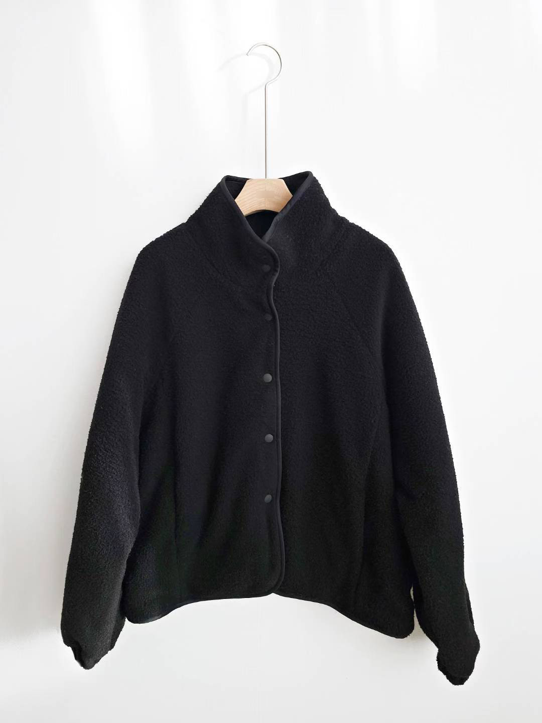 C28.QQ毛休閒好搭立領外套