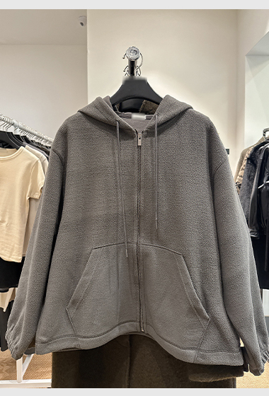 B78.百搭悠閒搖粒絨連帽外套