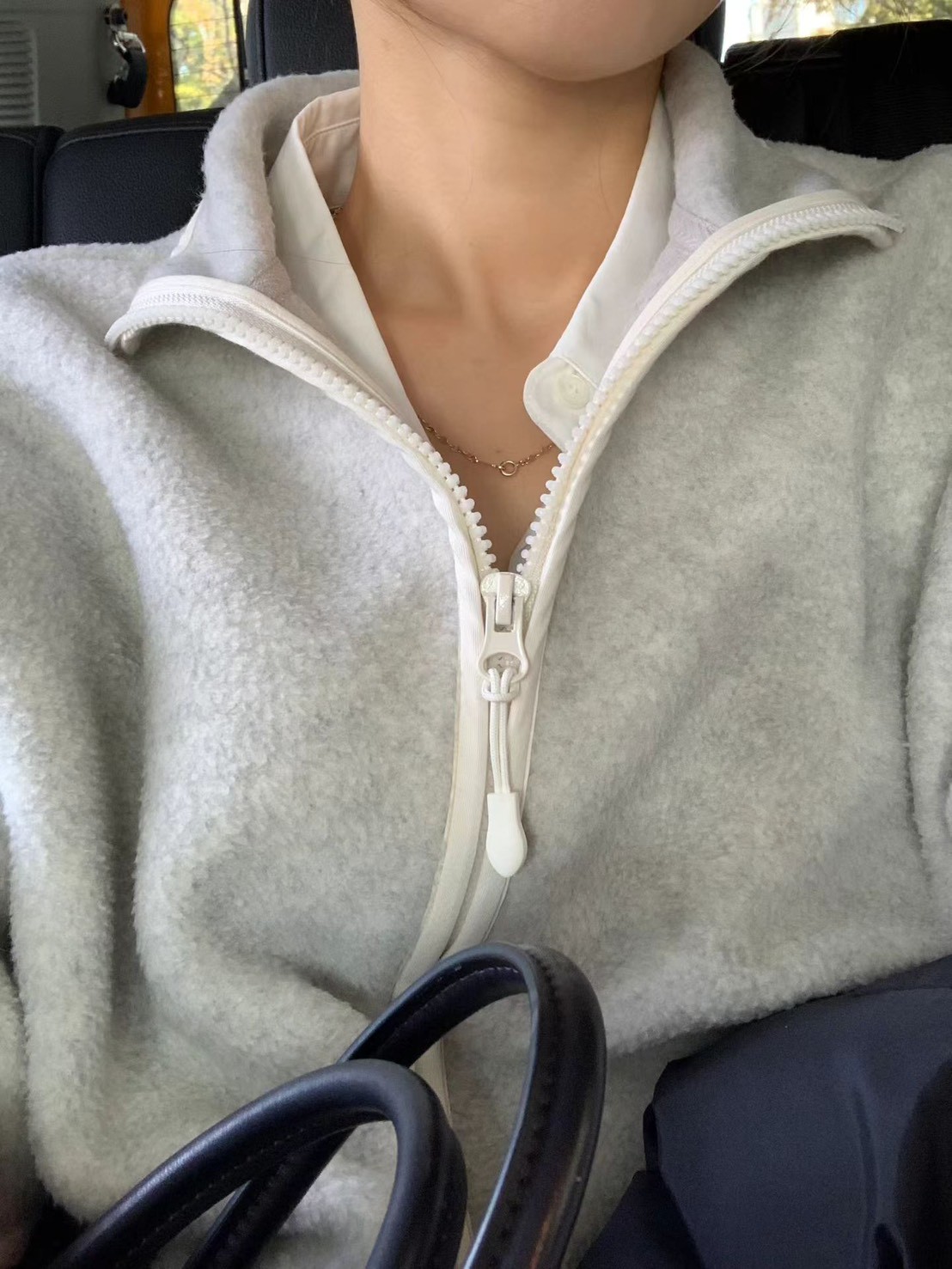 A53.顏值家拉鍊輕暖休閒外套