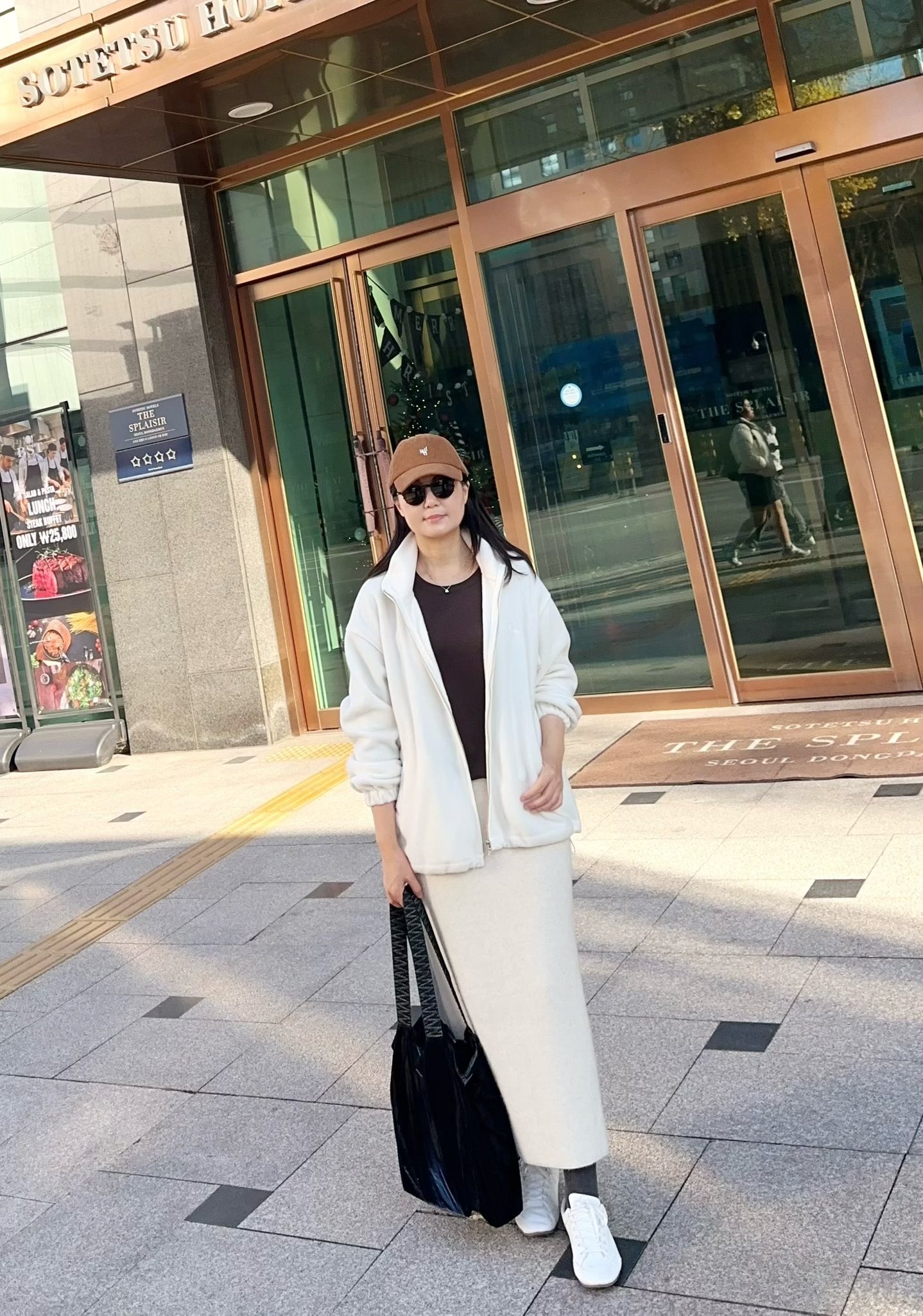 A31.大V家小繡字立領搖粒絨外套