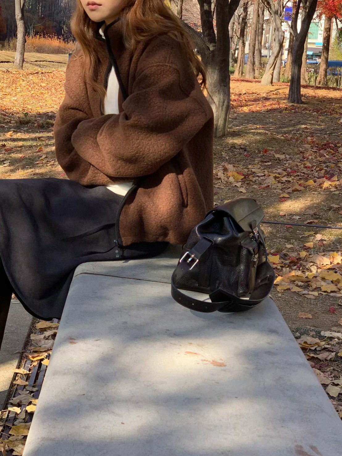 A27.大V家75%WOOL絨毛拉鍊外套