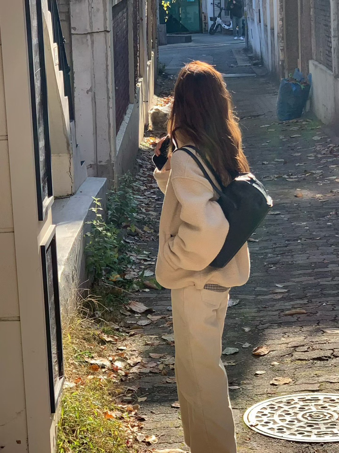 A27.大V家75%WOOL絨毛拉鍊外套