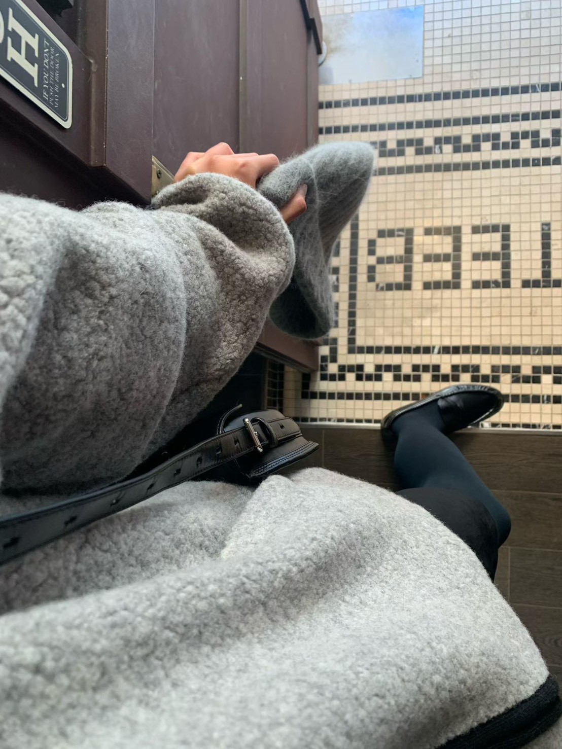 A27.大V家75%WOOL絨毛拉鍊外套