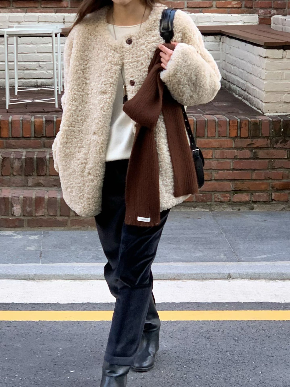 A34.大V家約會泰迪熊毛毛外套