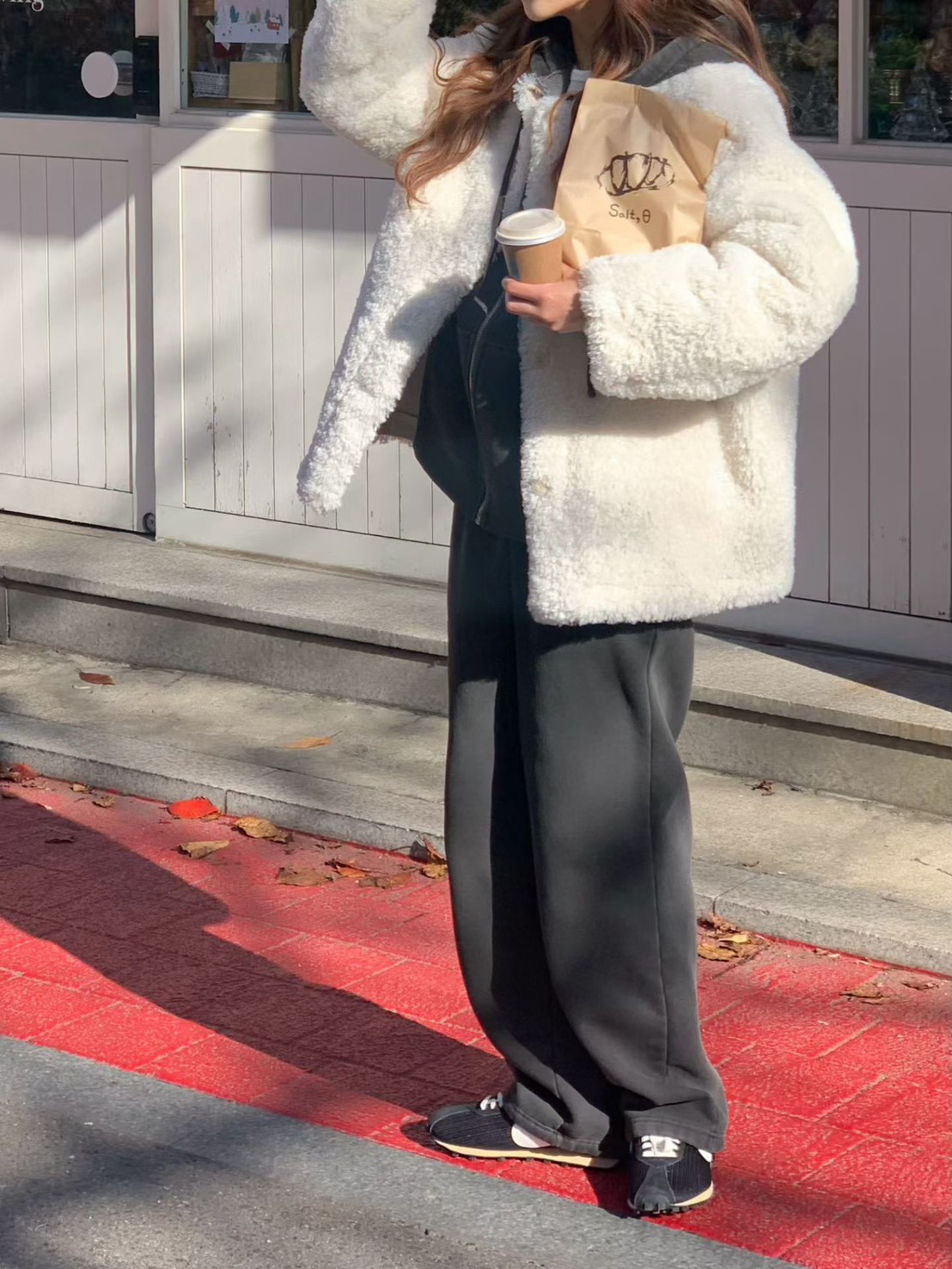 A34.大V家約會泰迪熊毛毛外套