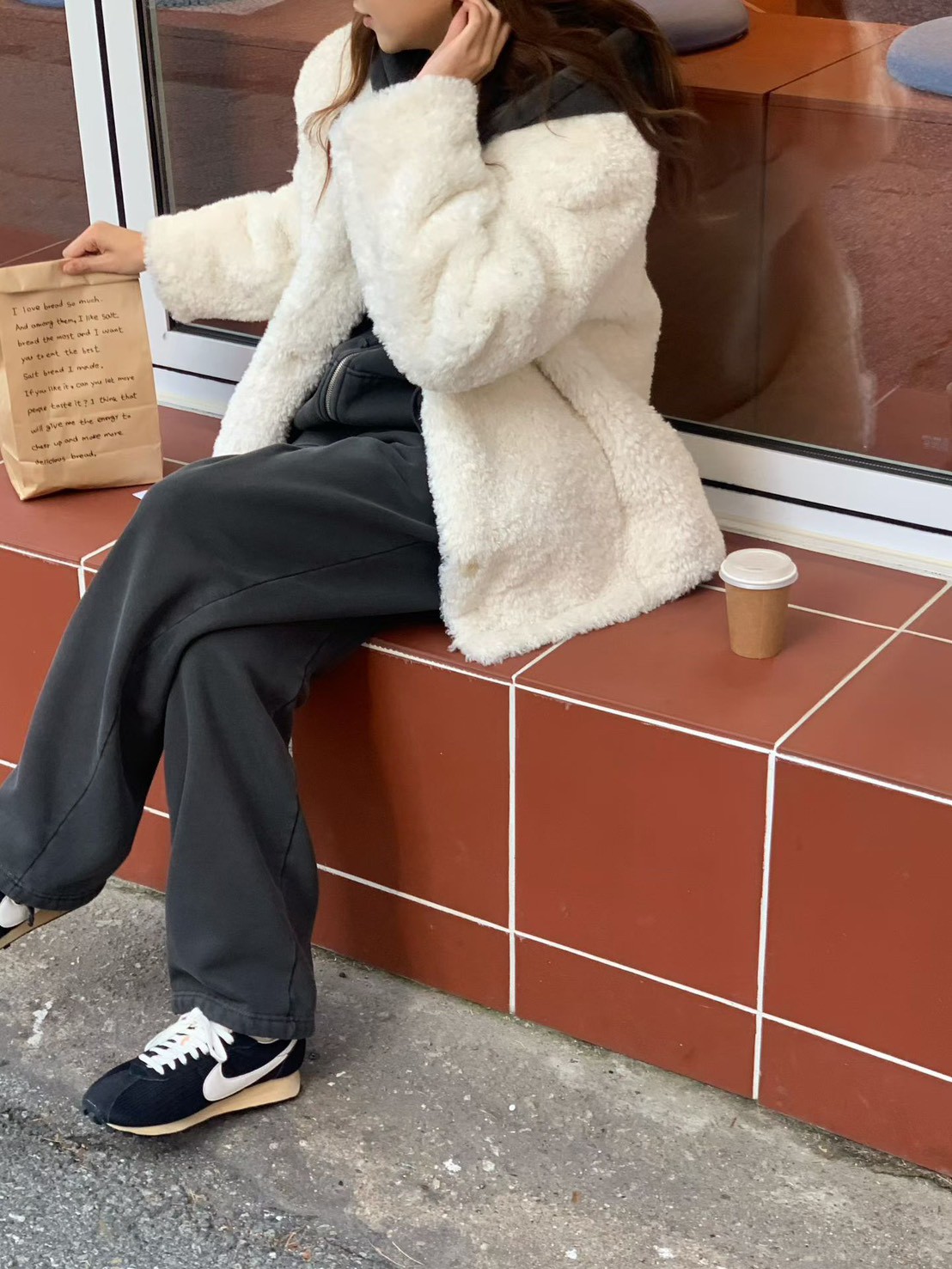 A34.大V家約會泰迪熊毛毛外套