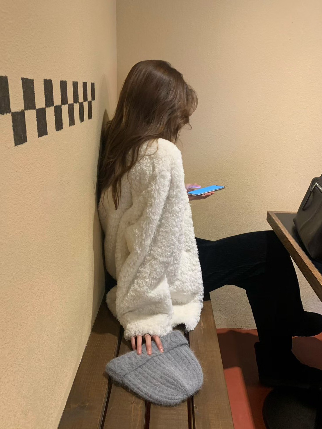 A34.大V家約會泰迪熊毛毛外套