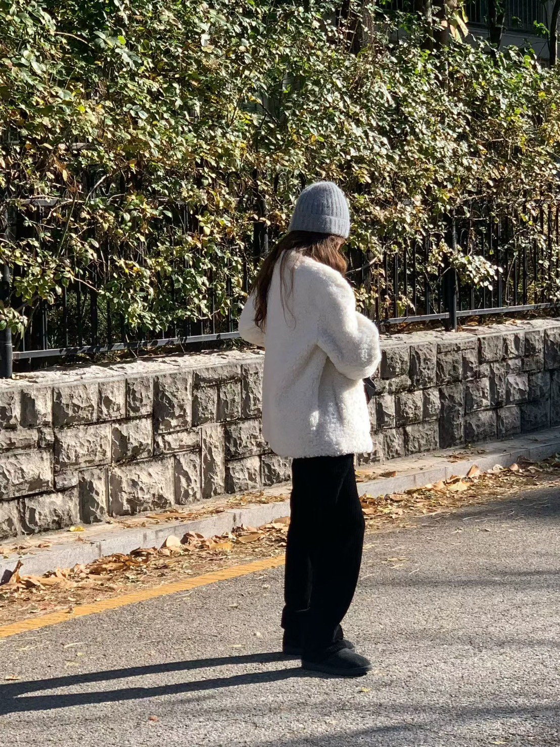 A34.大V家約會泰迪熊毛毛外套