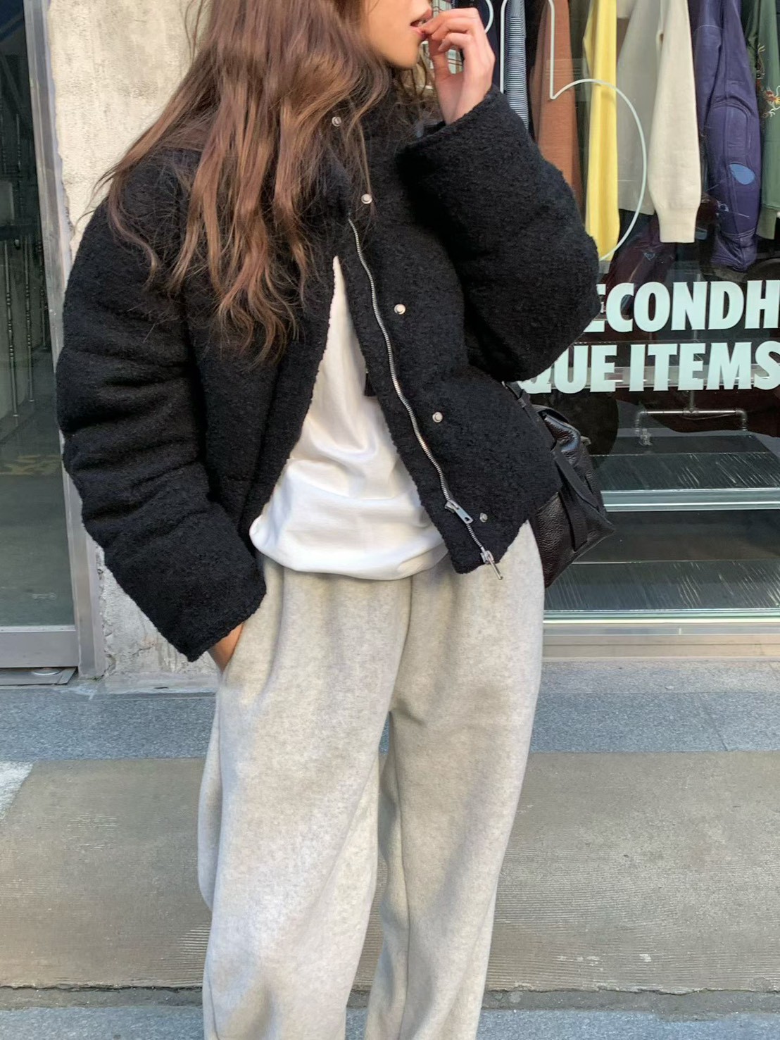 A36.大V家許願極暖駝羊毛鴨絨外套