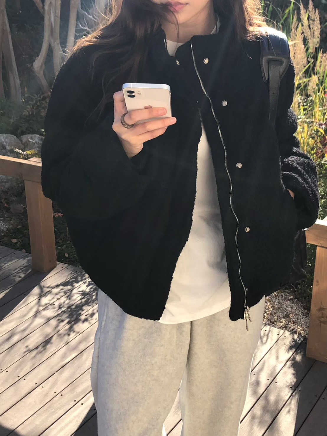 A36.大V家許願極暖駝羊毛鴨絨外套