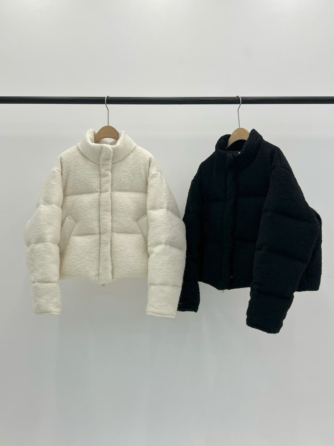 A36.大V家許願極暖駝羊毛鴨絨外套