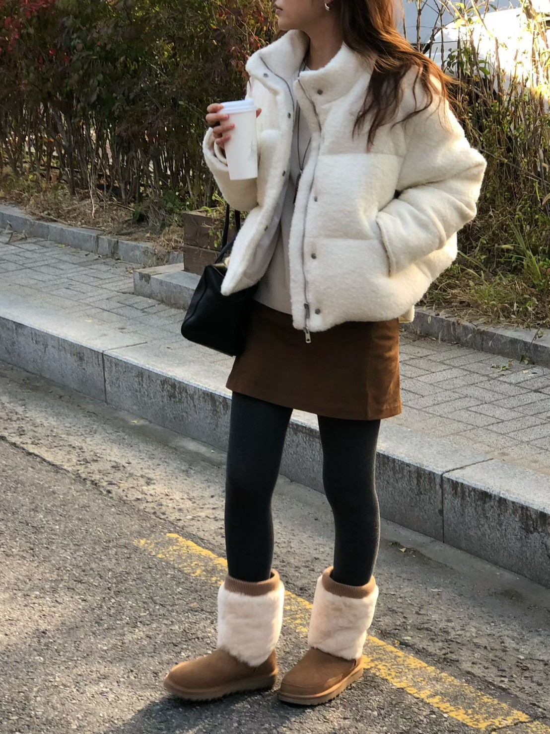 A36.大V家許願極暖駝羊毛鴨絨外套