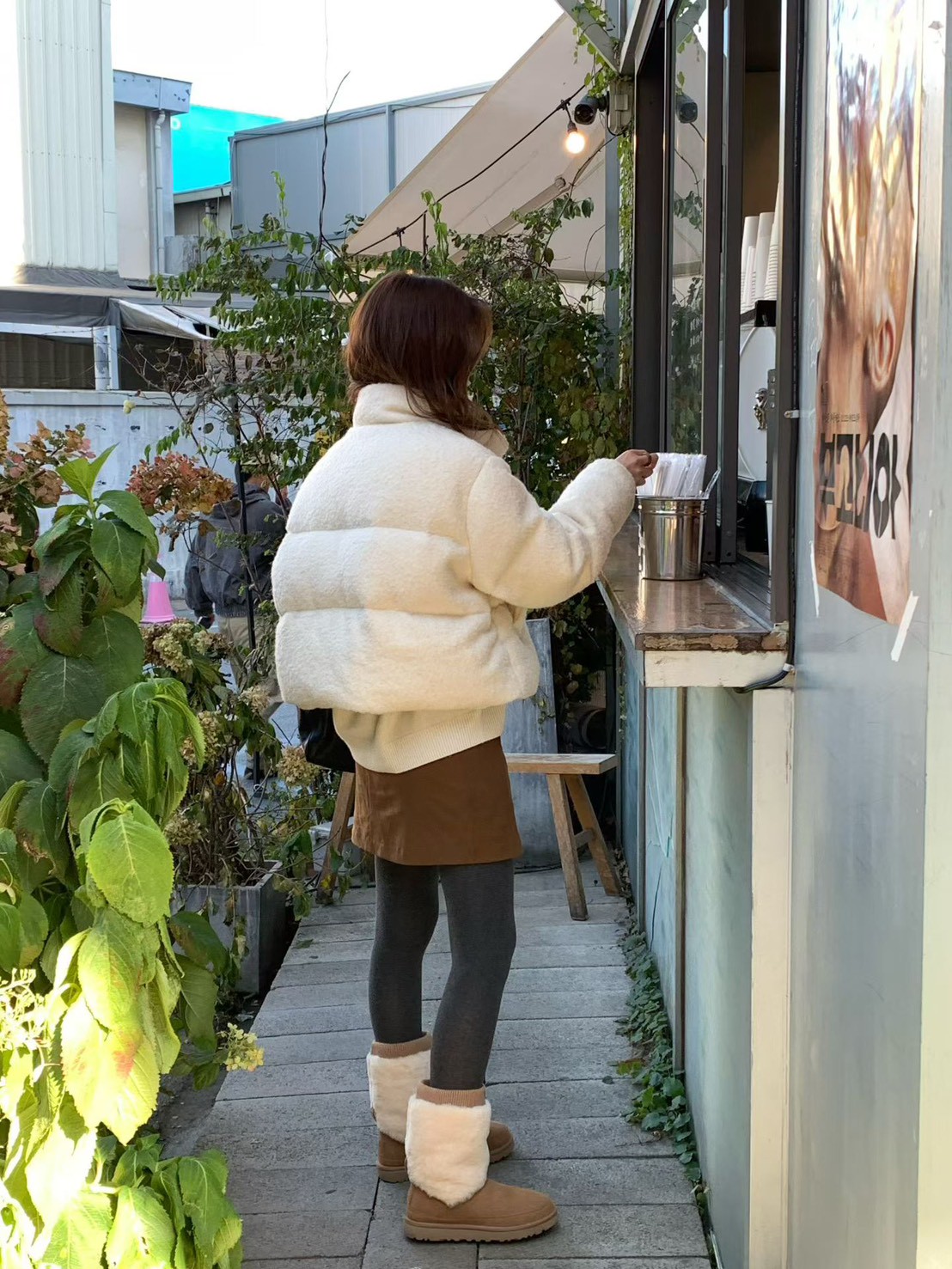 A36.大V家許願極暖駝羊毛鴨絨外套