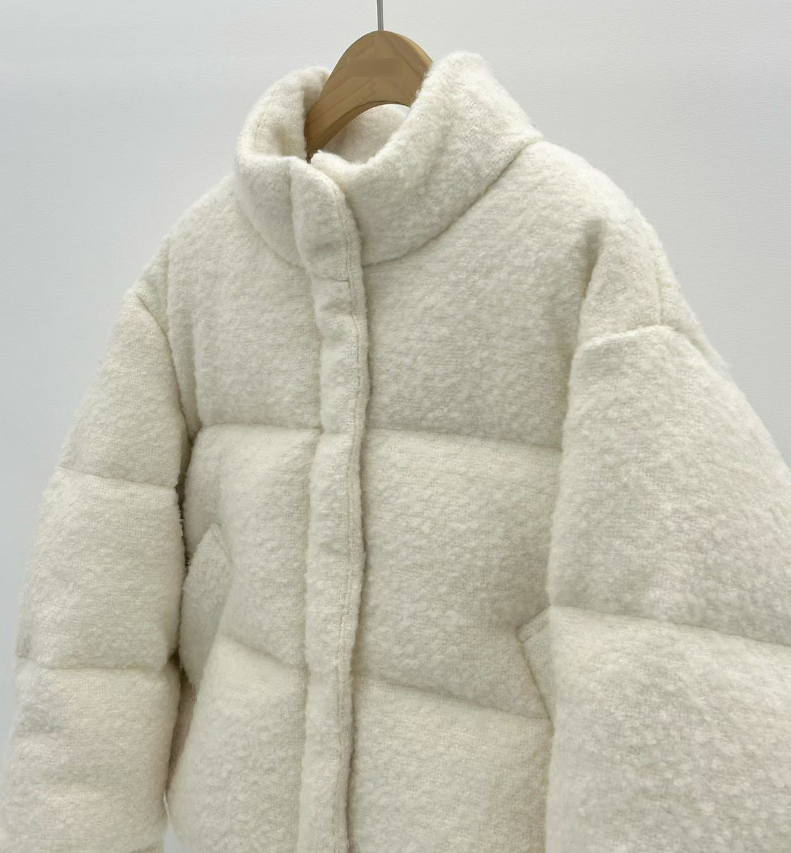 A36.大V家許願極暖駝羊毛鴨絨外套