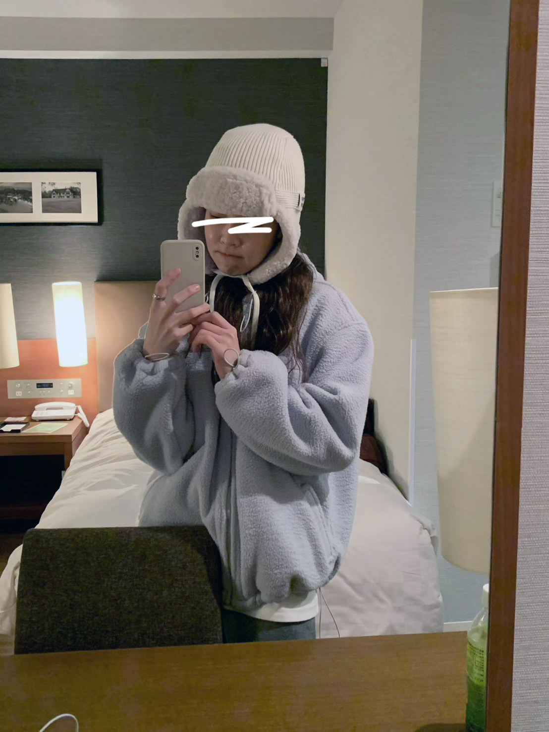 A24.馬卡龍連帽絨面休閒外套