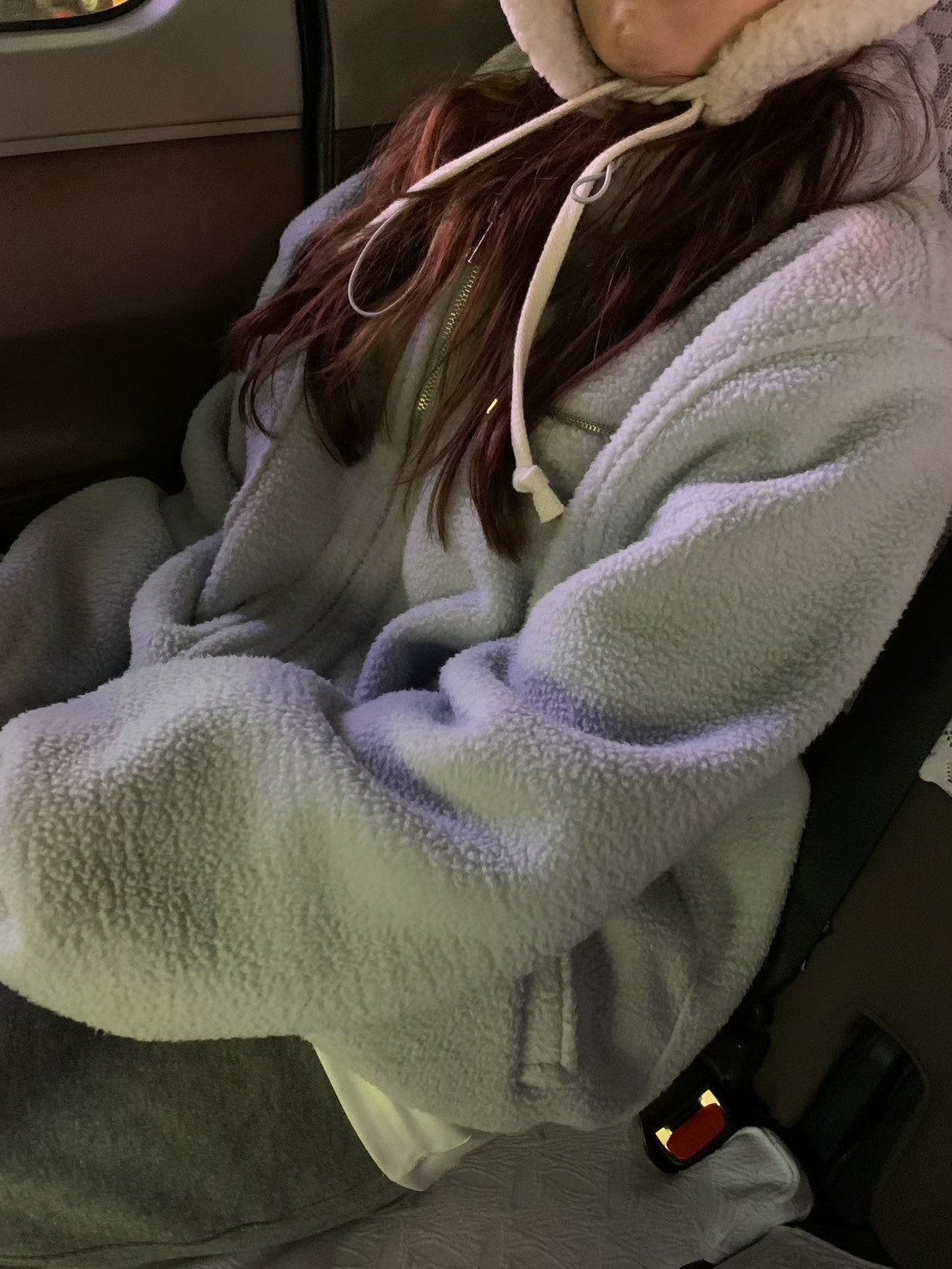 A24.馬卡龍連帽絨面休閒外套