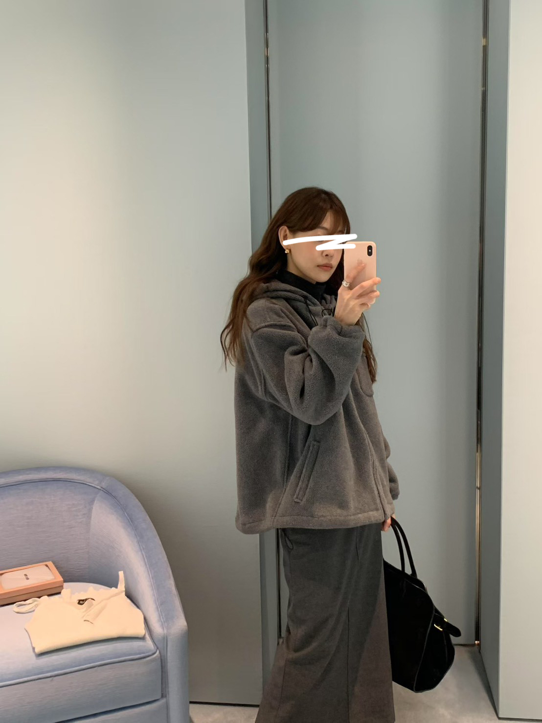 A24.馬卡龍連帽絨面休閒外套