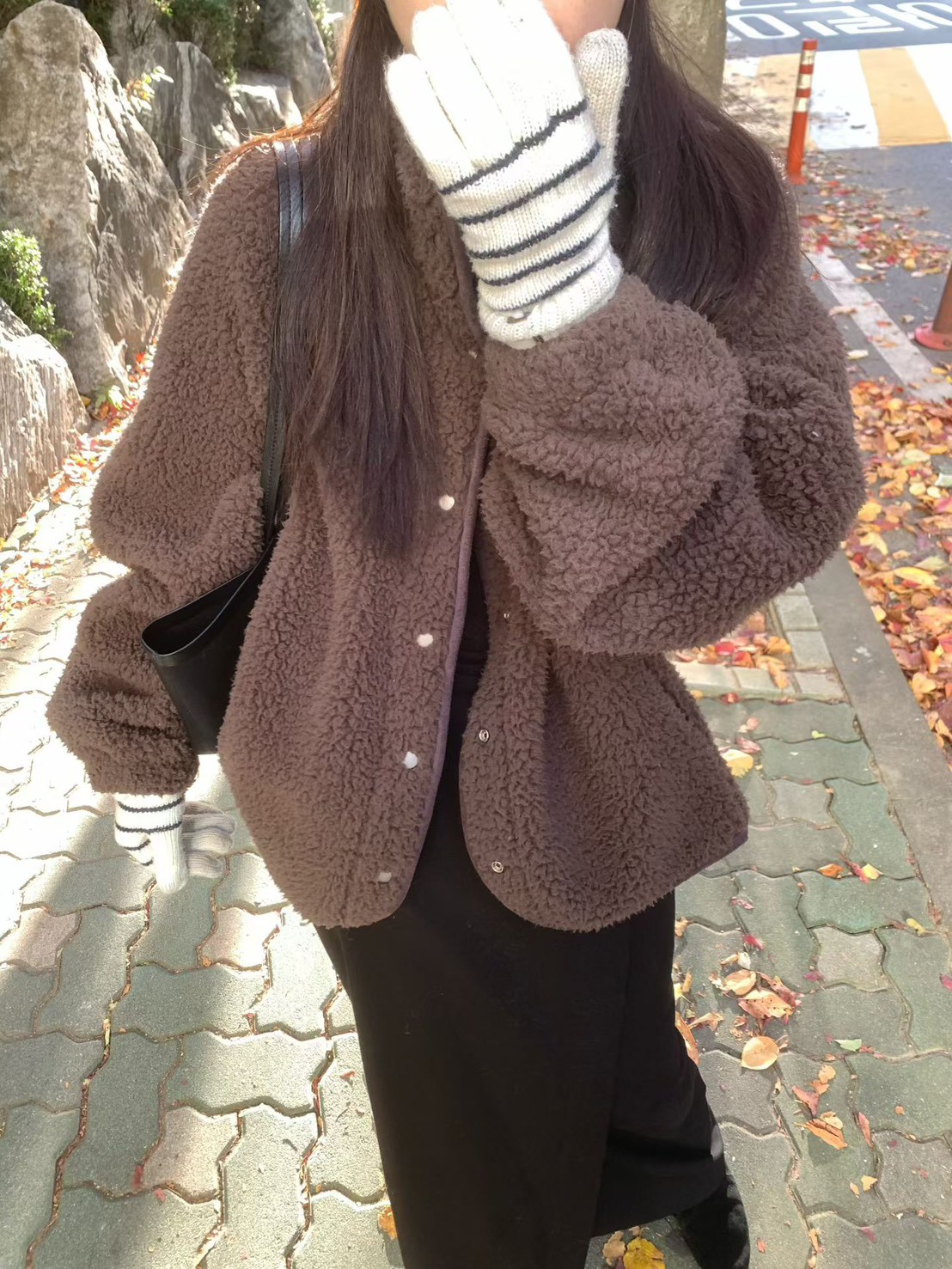 B19.最愛立領保暖毛毛休閒外套