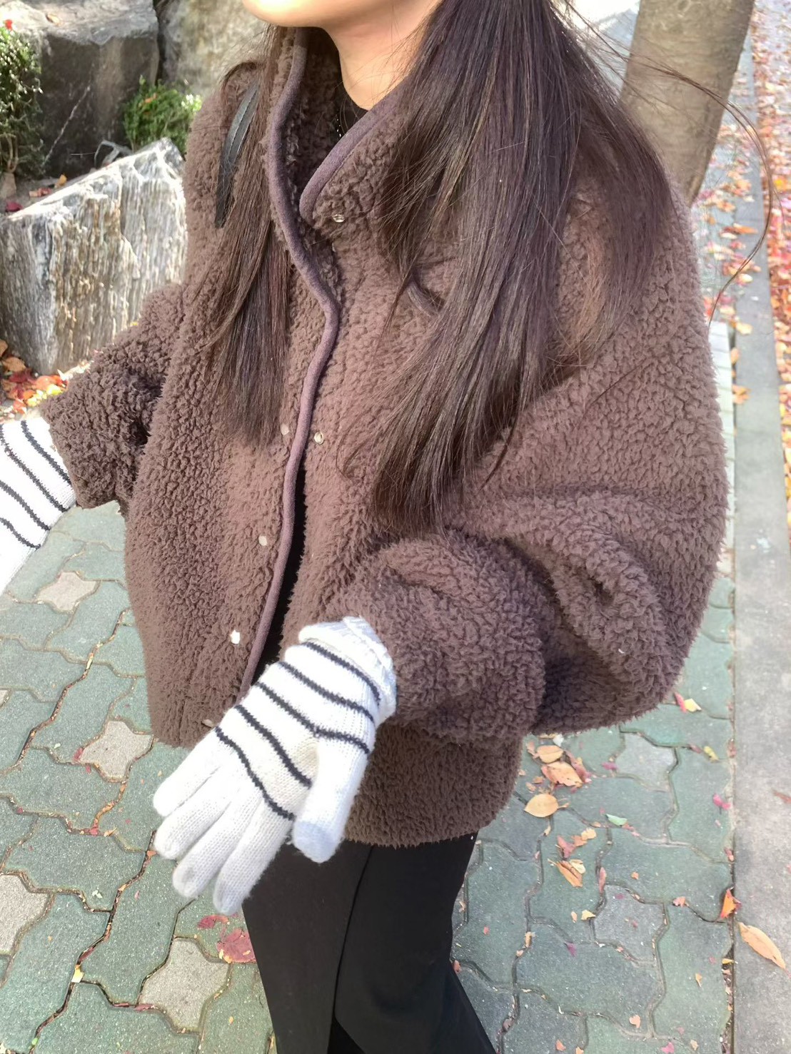 B19.最愛立領保暖毛毛休閒外套