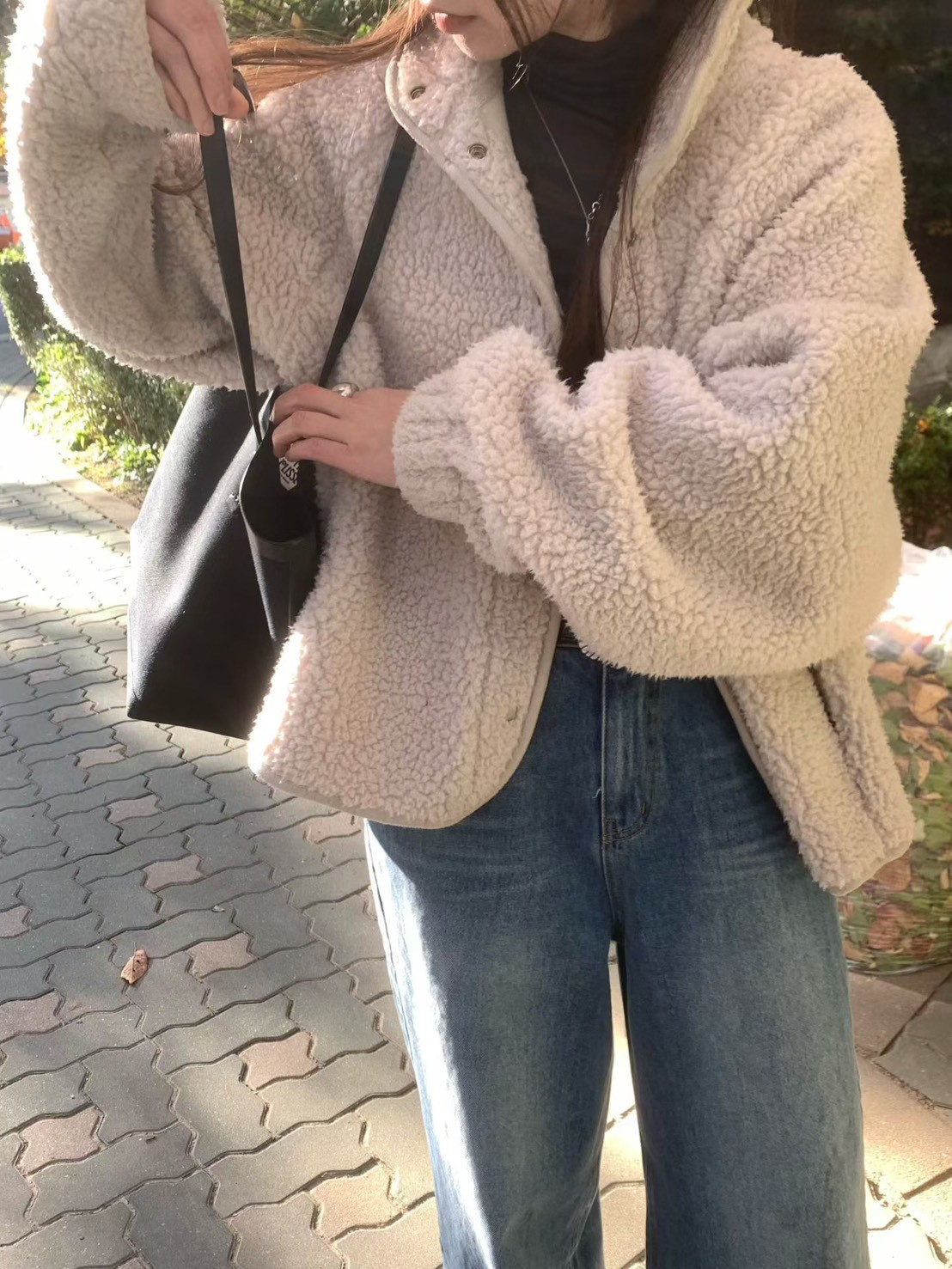 B19.最愛立領保暖毛毛休閒外套