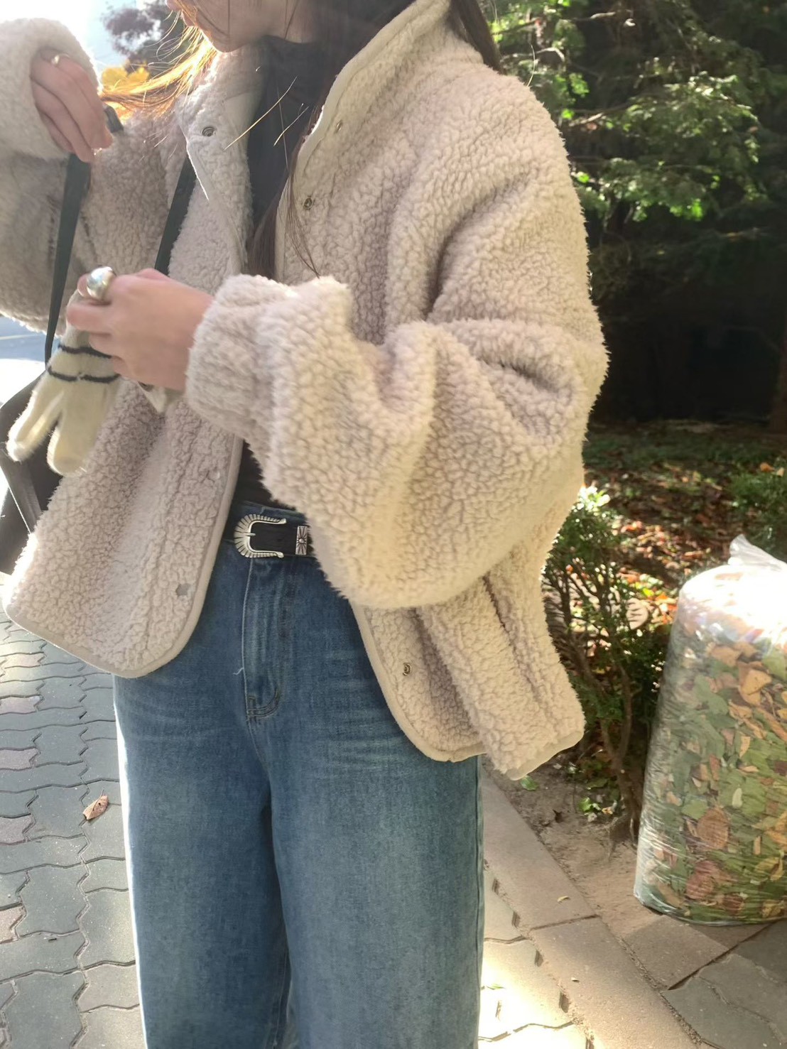 B19.最愛立領保暖毛毛休閒外套