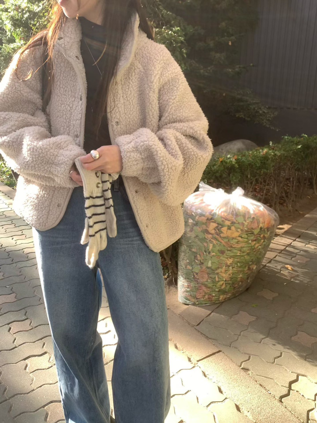 B19.最愛立領保暖毛毛休閒外套